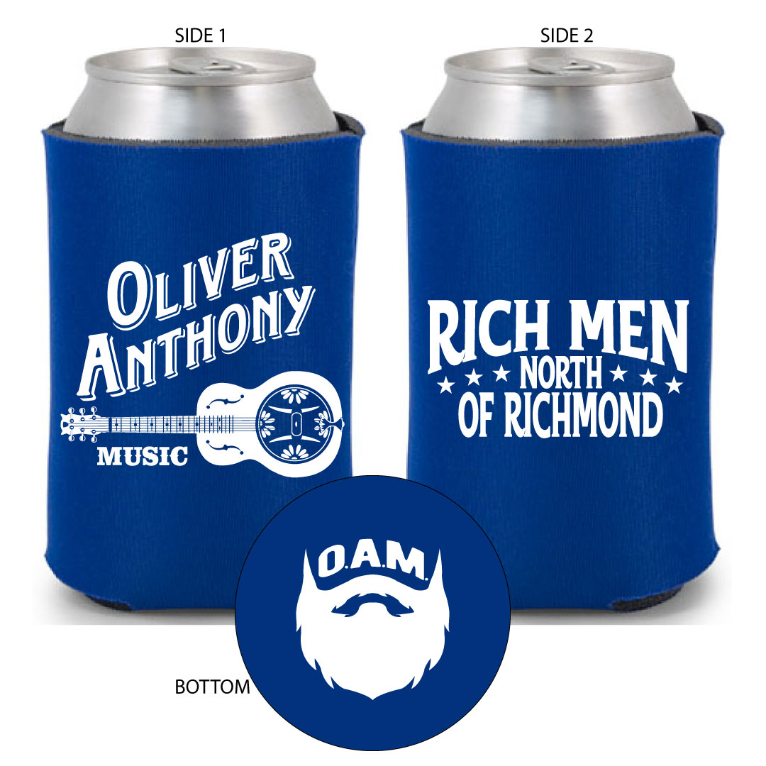 OAM Rich Men North of Richmond Koozie - Oliver Anthony Music